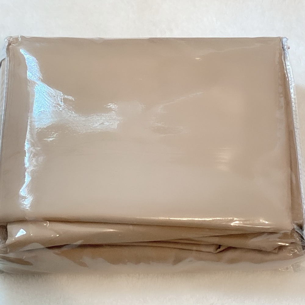 NWOT Plain Premium Quality Double Sheet Set - Cotton - Tan -  Wrinkle-resistant